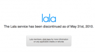 RIP Lala.com